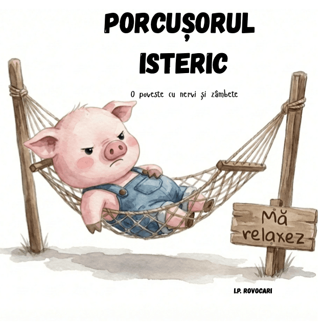 Coperta cărții Porcușorul Isteric